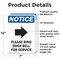 Signmission Please Ring Door Bell Sign With Symbol, 7 in W x Rectangle, Vinyl Decal OS-2PACK-NS-D-710-V-17583 - alternate 6